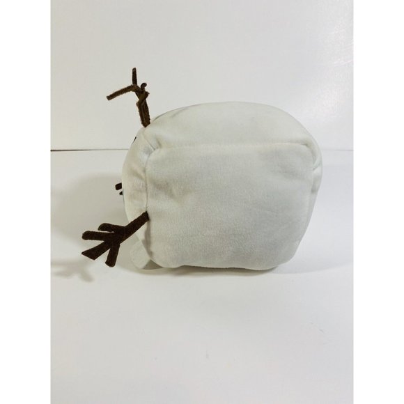 Disney Frozen Olaf Cubd Collectibles Soft Plush Stuffed Cube White Snowman 4” - Picture 3 of 5